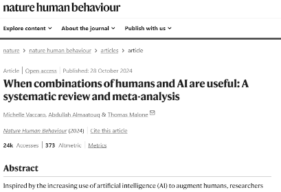 Nature magazine research paper